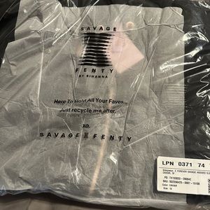 SAVAGE FENTY Forever Savage Hooded Onesie